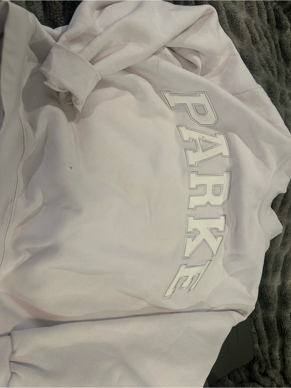 PARKe Soft Pink Pullover Hoodie - Women's Sweatshirt